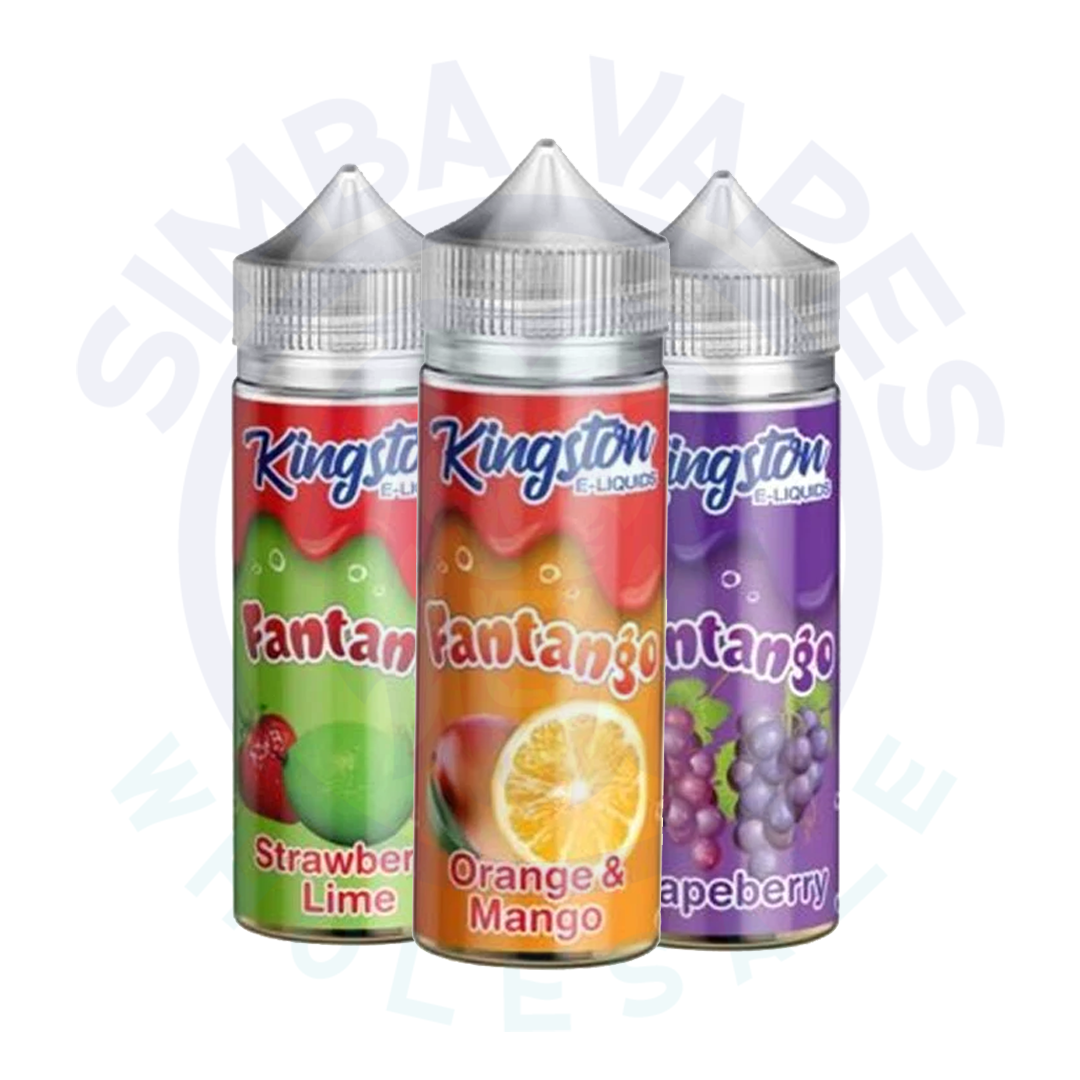 Kingston Fantango Range Shortfill E-Liquid | 100ml (Pack Of 10)