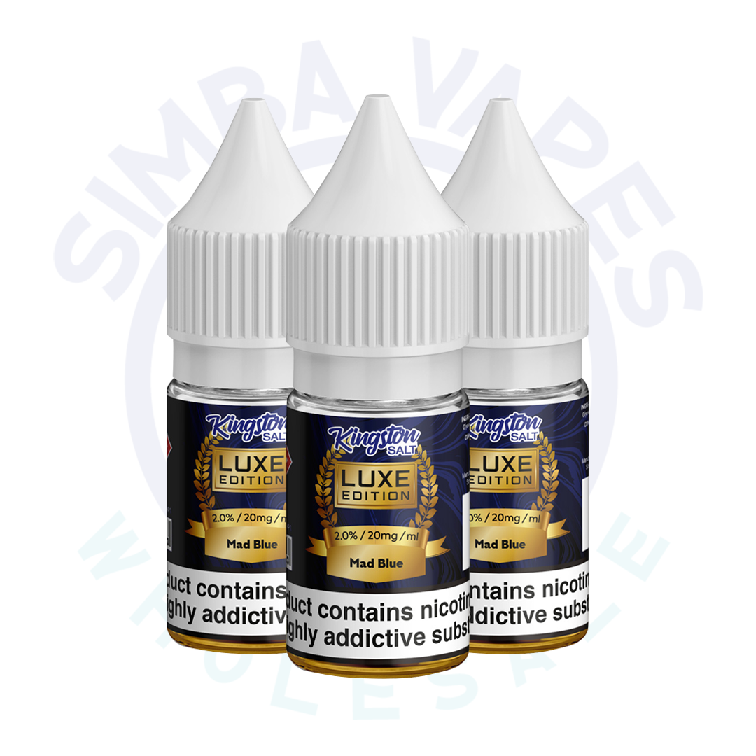 Kingston Salt Luxe Edition E-Liquids Nic Salt-10ml (Pack of 10)