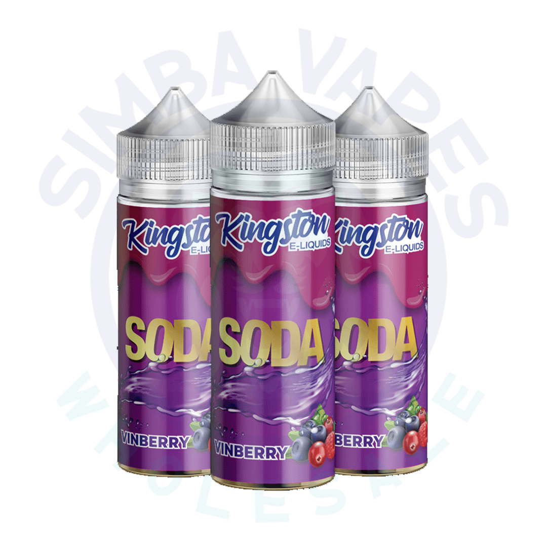 Kingston Soda 100ML Shortfill (Pack Of 10)