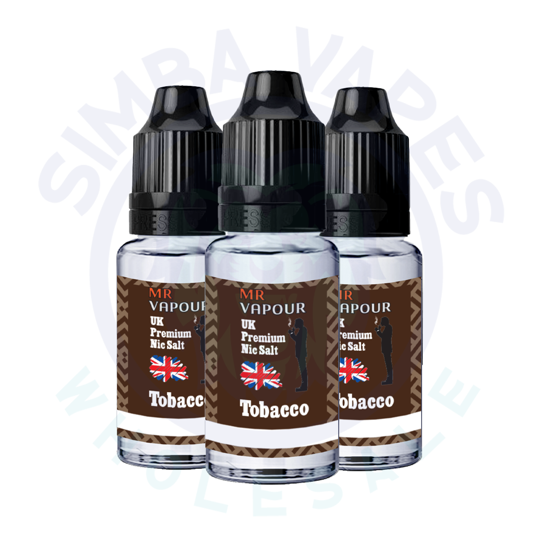 Mr Vapour 10ml Nic Salt (Pack Of 10)