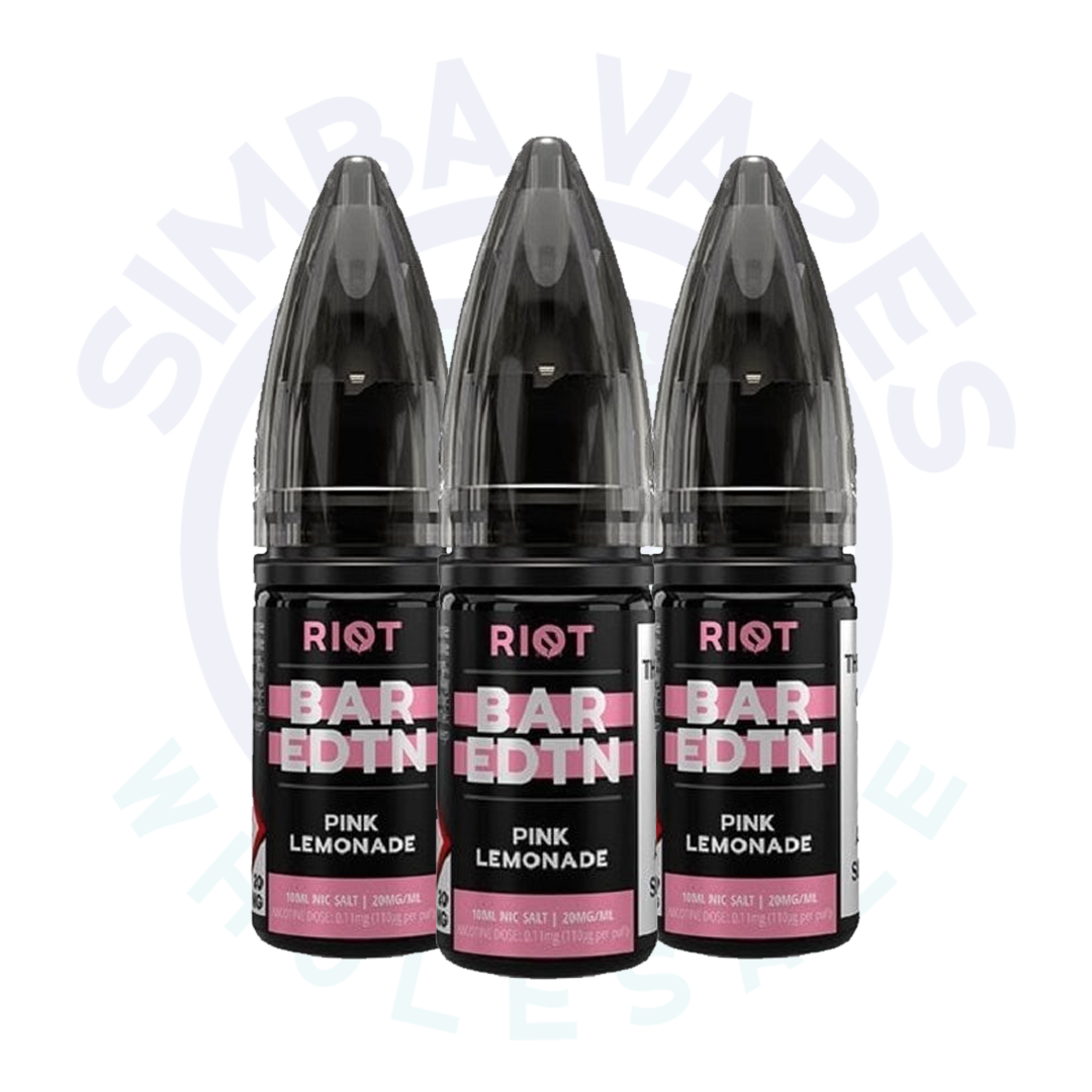 Riot Squad Bar Edition E-liquids Nic Salt 10ml- Box of 10