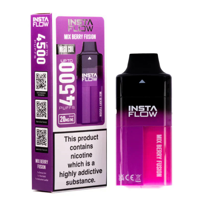 Instaflow 4500 Disposable Vape Kit (Box of 6)