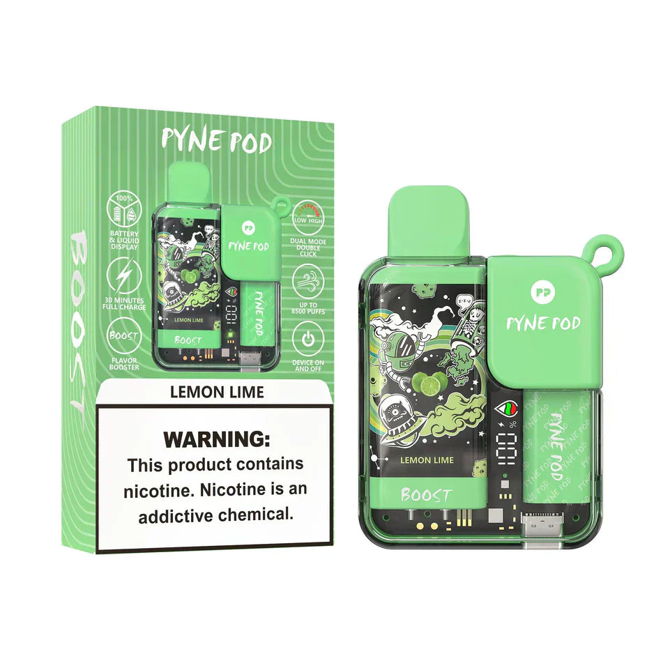 Pyne Pod Boost 8500 Puffs Disposable Vape (Box of 5)