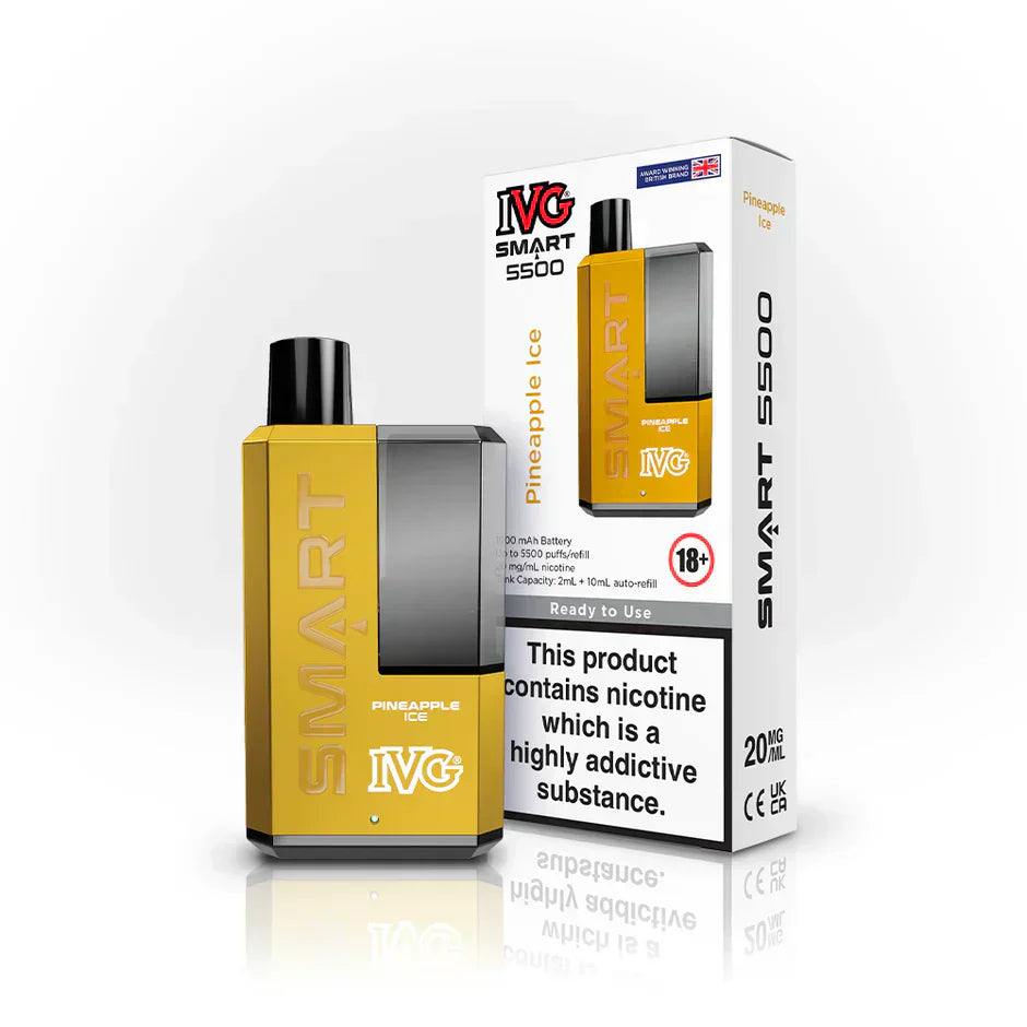 IVG Smart 5500 Disposable Vape (Box of 5)