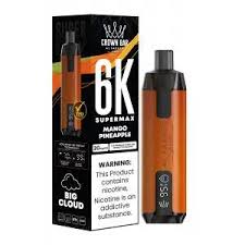 Al Fakher Supermax 6000 Puffs Disposable Vape (Box of 10)