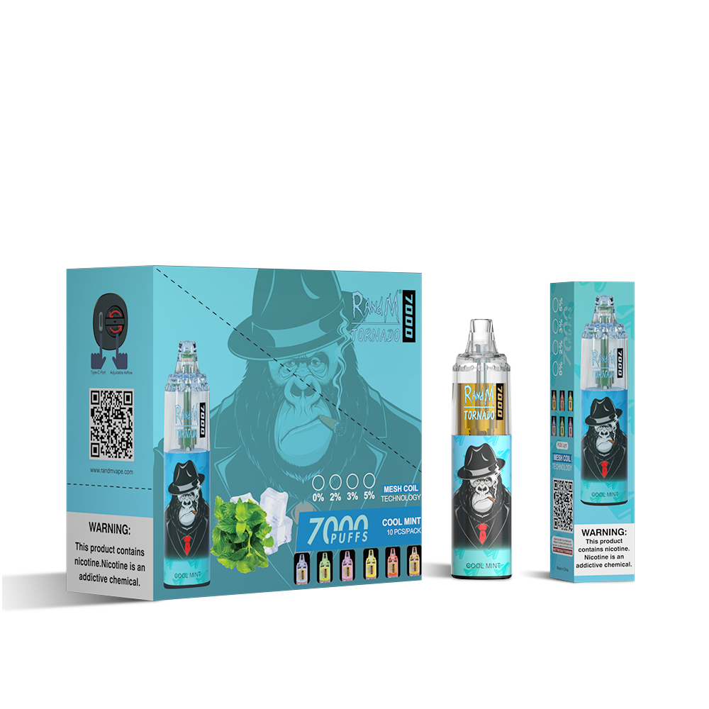 RAndM Tornado 7000 Puffs Disposable Vape (pudełko 10 szt)