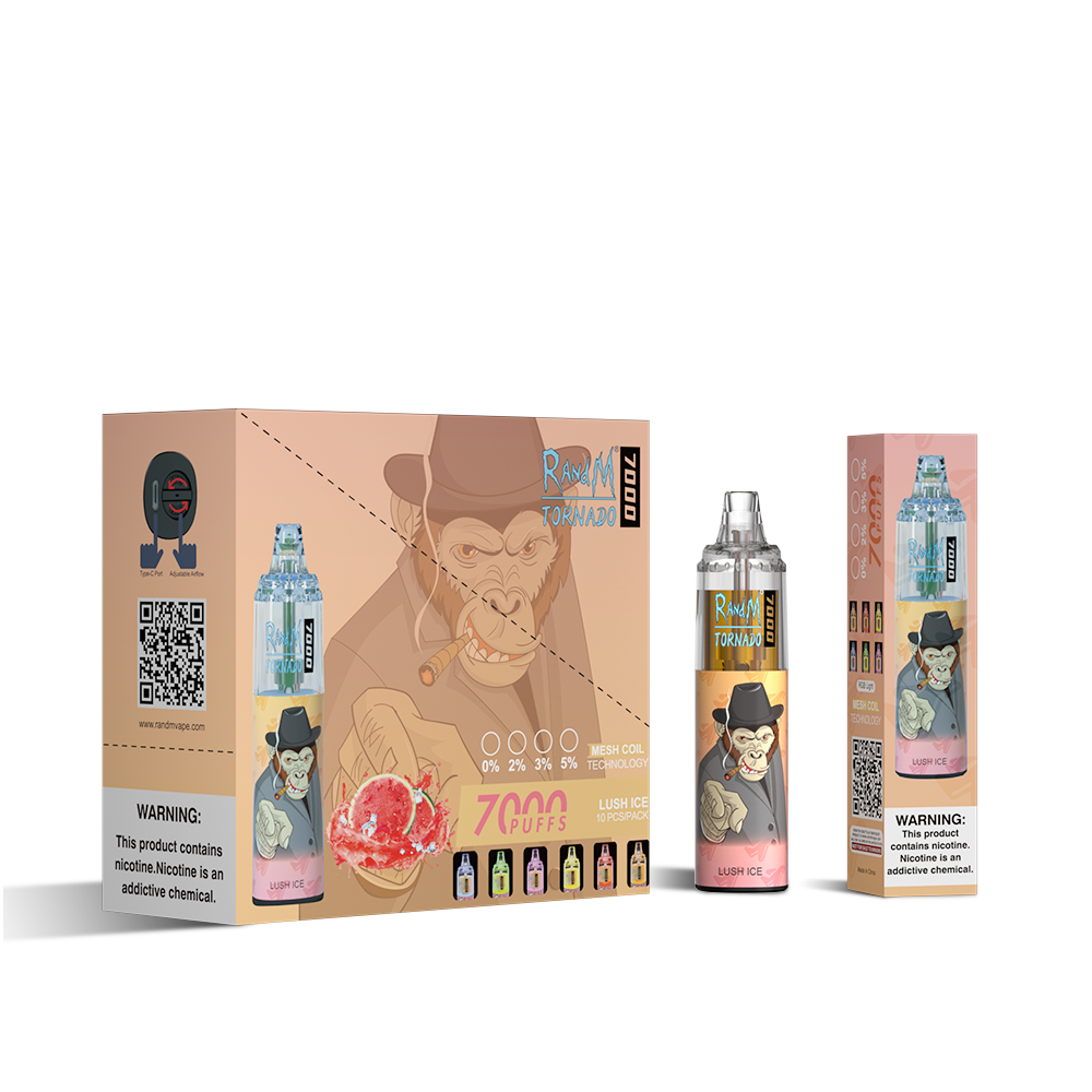 RAndM Tornado 7000 Puffs Disposable Vape (pudełko 10 szt)