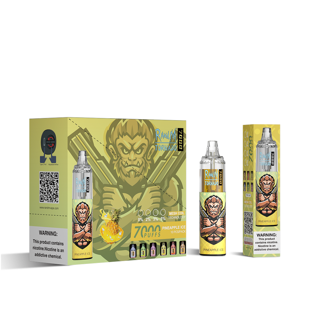 RAndM Tornado 7000 Puffs Disposable Vape (pudełko 10 szt)