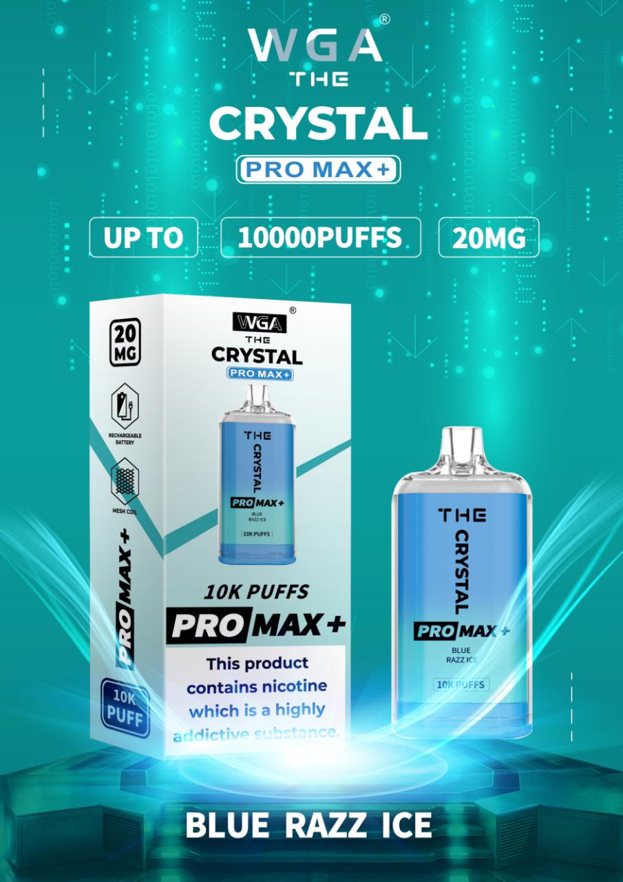 The Crystal Pro Max + 10000 Disposable Vape Pod (pudełko 10 szt)