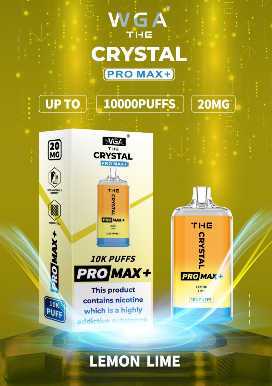 The Crystal Pro Max + 10000 Disposable Vape Pod (pudełko 10 szt)