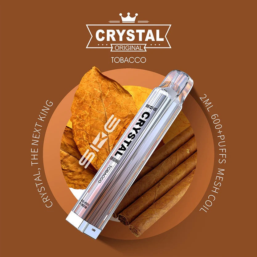 SKE Crystal Bar 600 Puffs Disposable Vape (Box of 10)