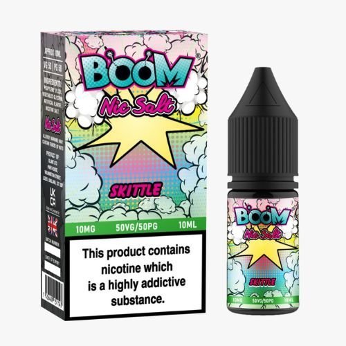 Boom Nic Salts 10ml E-liquids - Box of 10 - simbavapes