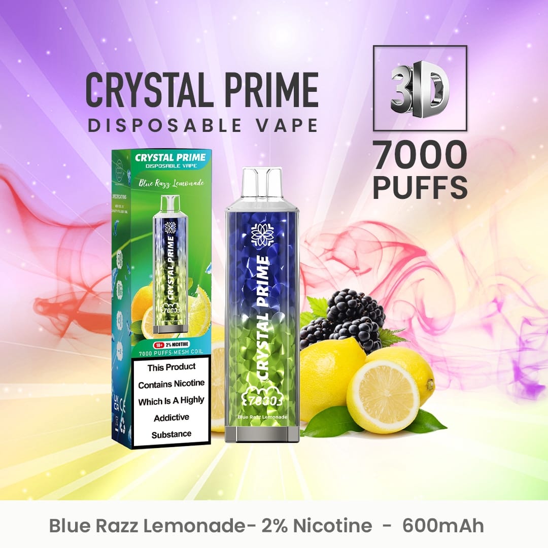 Crystal Prime 7000 Disposable Vape Puff Pod Device (pudełko 10 szt)