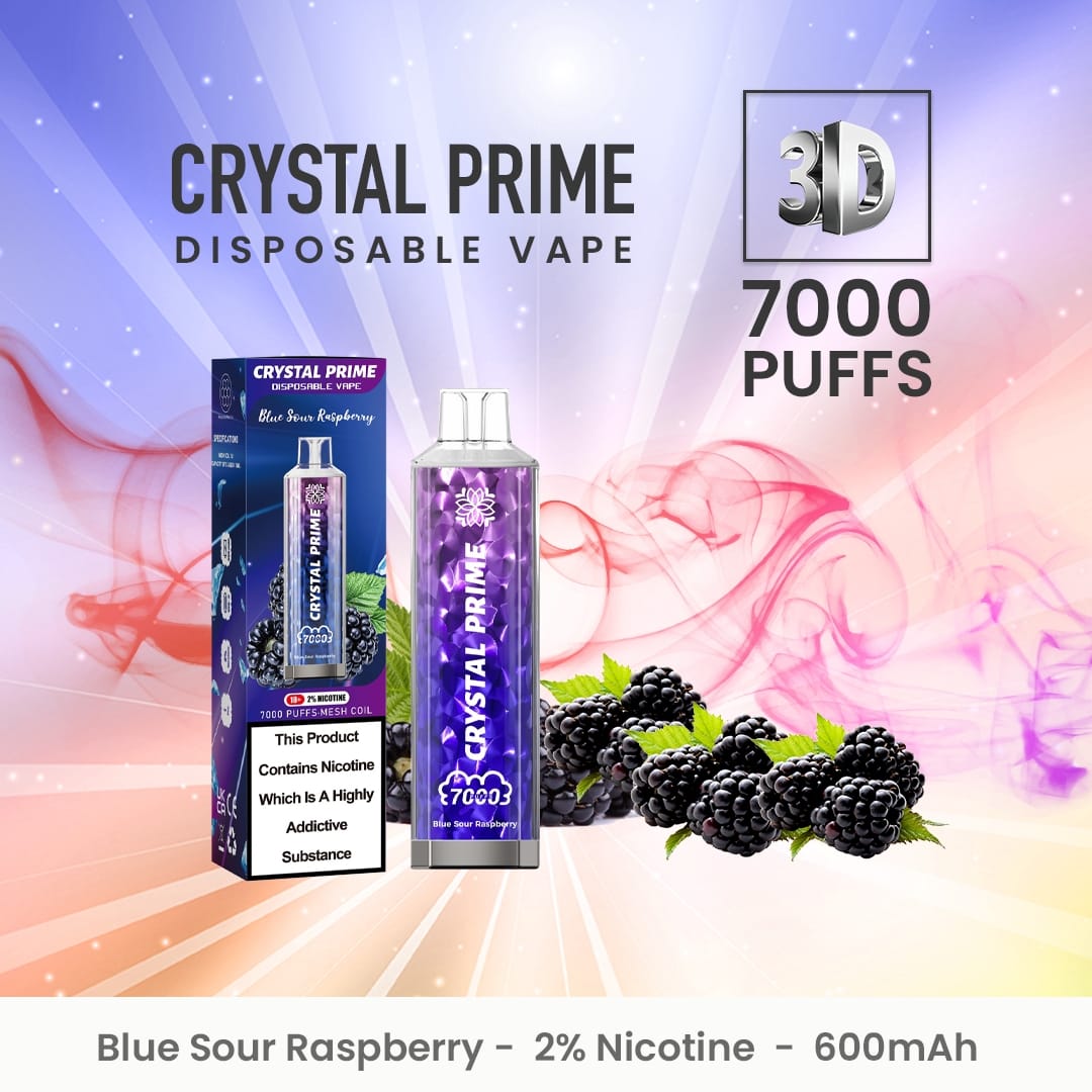 Crystal Prime 7000 Disposable Vape Puff Pod Device (pudełko 10 szt)