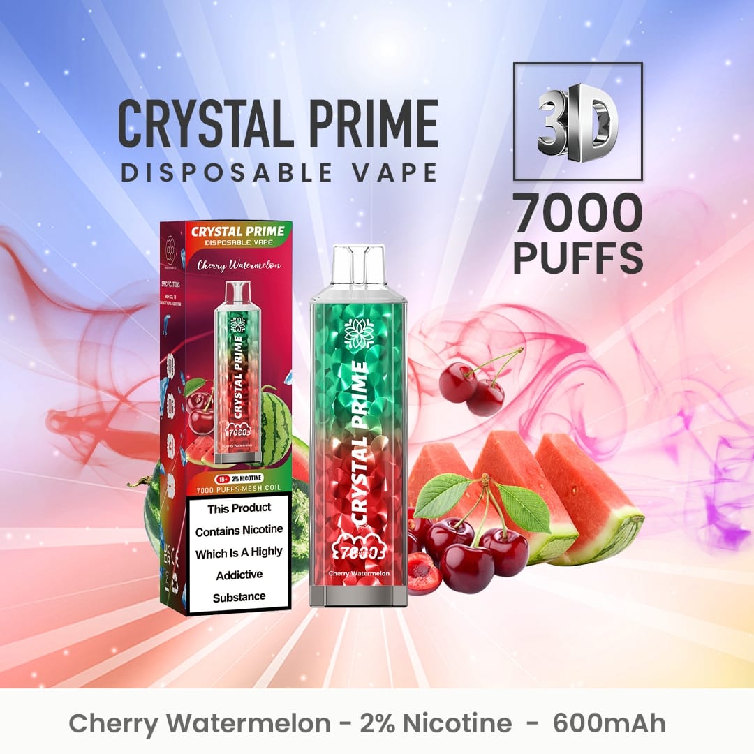 Crystal Prime 7000 Disposable Vape Puff Pod Device (pudełko 10 szt)