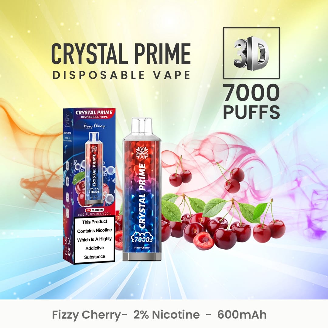 Crystal Prime 7000 Disposable Vape Puff Pod Device (pudełko 10 szt)