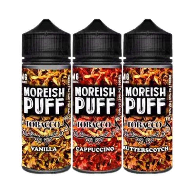 Moreish Puff Tobacco 100ml E-liquids