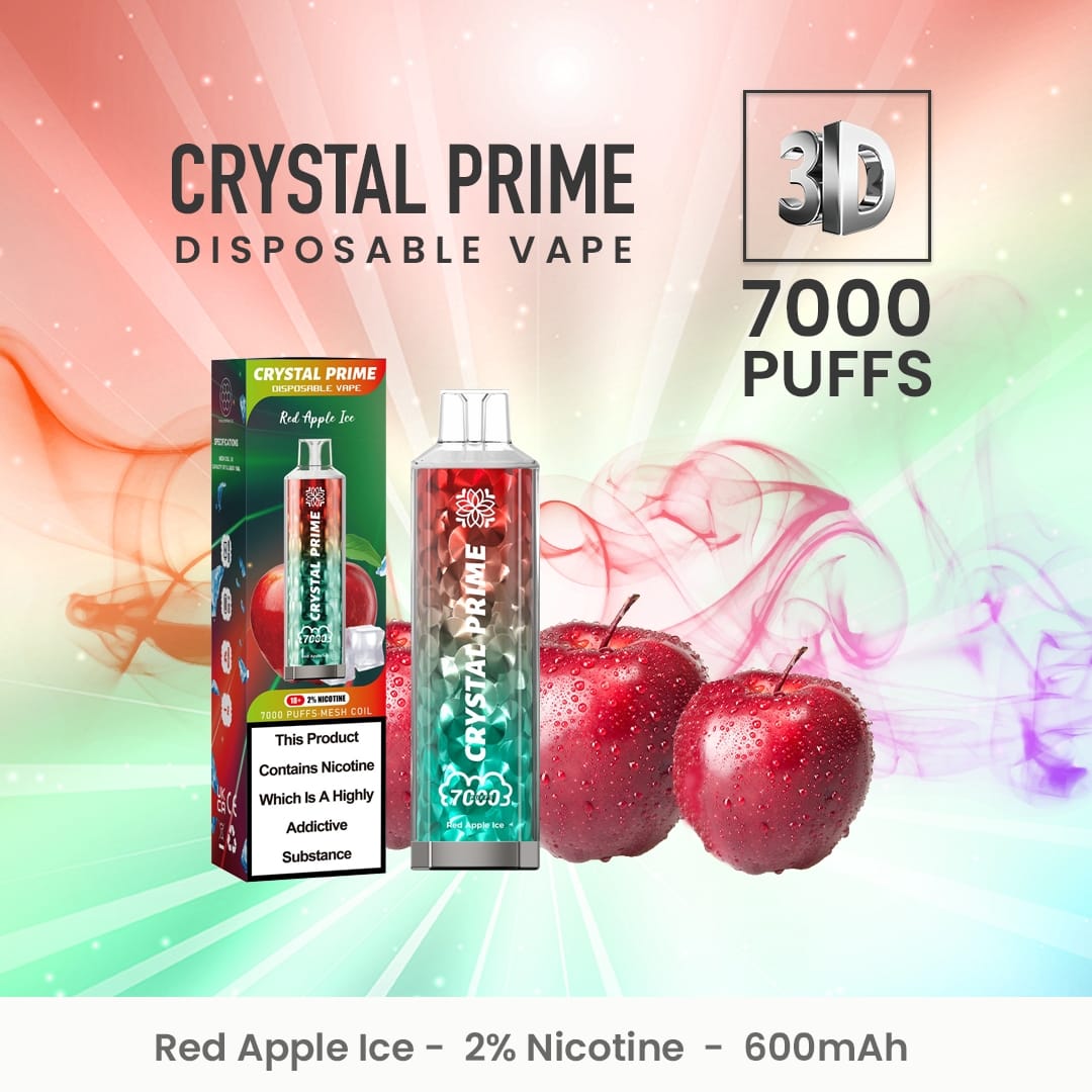 Crystal Prime 7000 Disposable Vape Puff Pod Device (pudełko 10 szt)