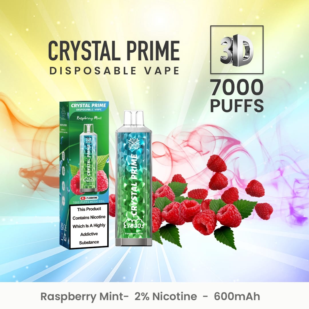 Crystal Prime 7000 Disposable Vape Puff Pod Device (pudełko 10 szt)