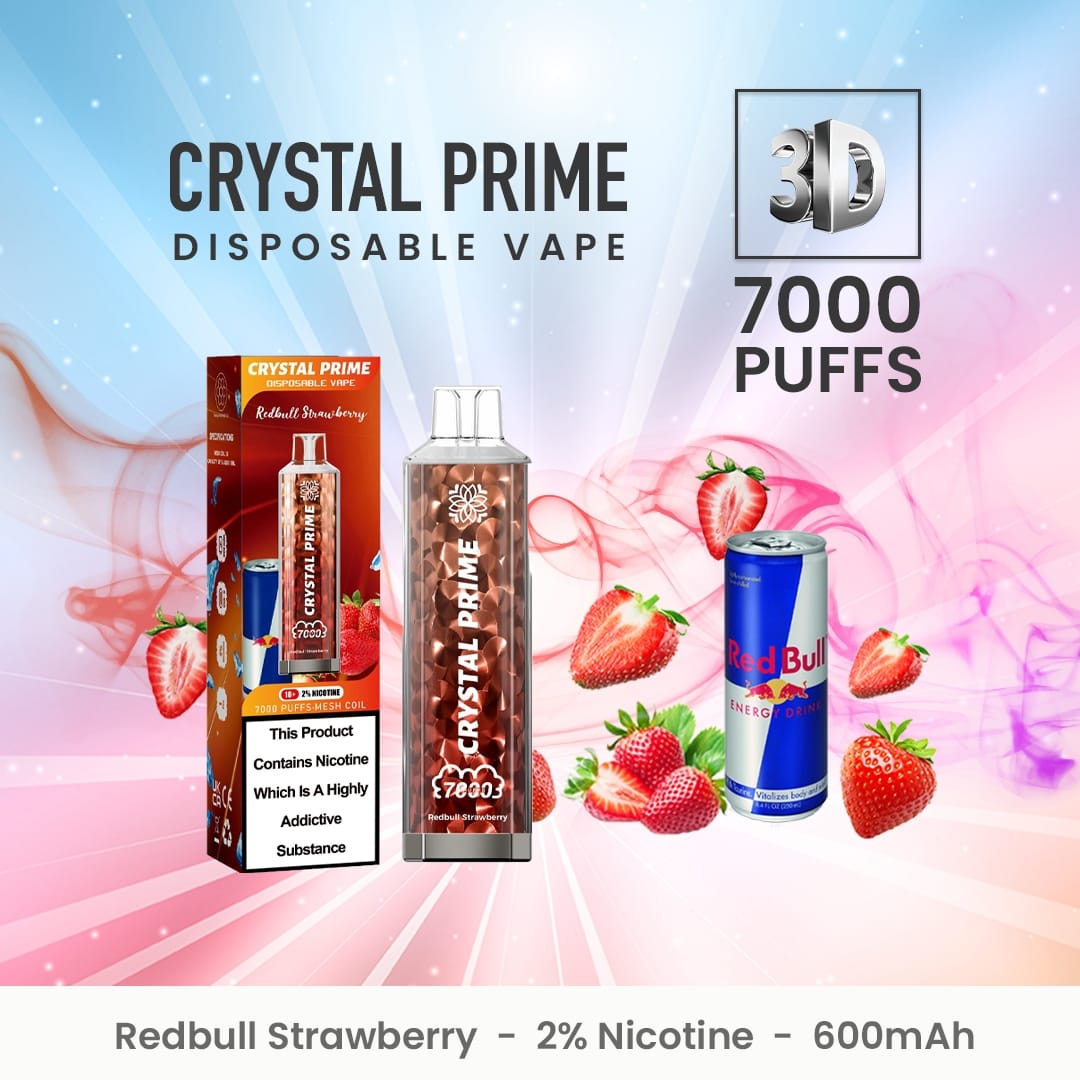 Crystal Prime 7000 Disposable Vape Puff Pod Device (pudełko 10 szt)