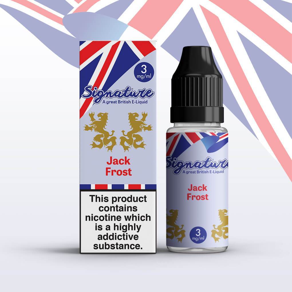 Signature - Jack Frost - 10ml E-liquids (Pack of 10)