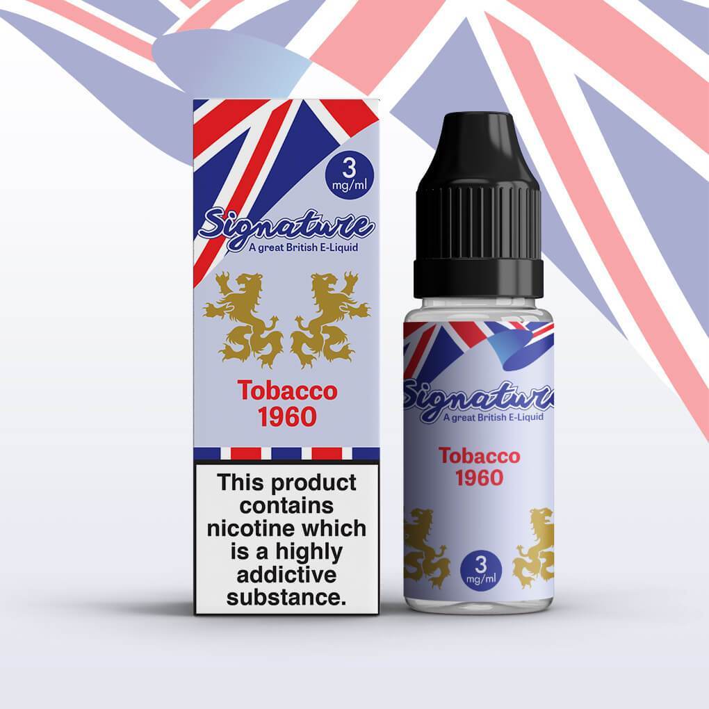 Signature - Tobacco 1960 - 10ml E-liquids (Pack of 10)