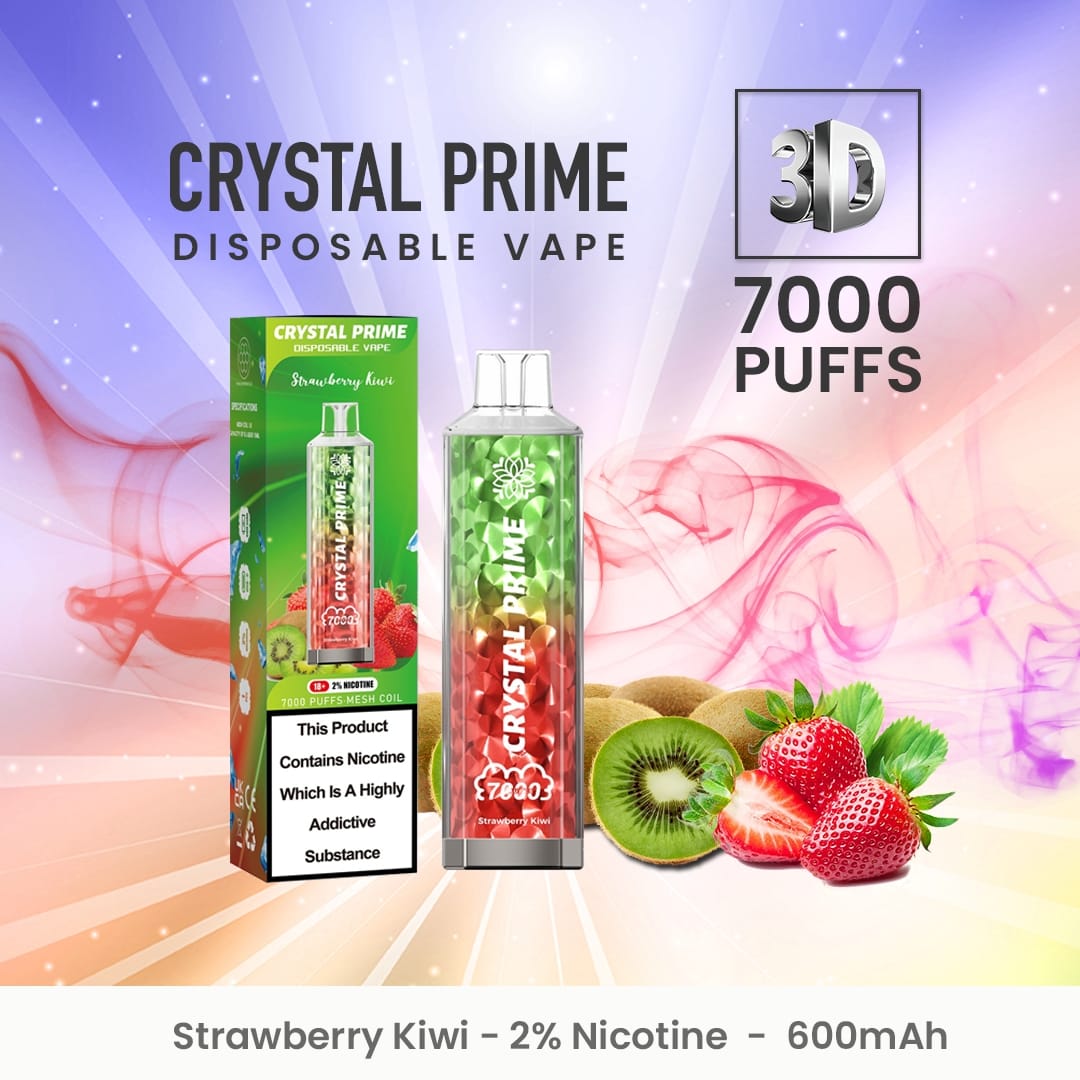 Crystal Prime 7000 Disposable Vape Puff Pod Device (pudełko 10 szt)